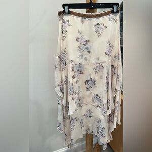 LoveShackFancy Cream and Gray Fabric